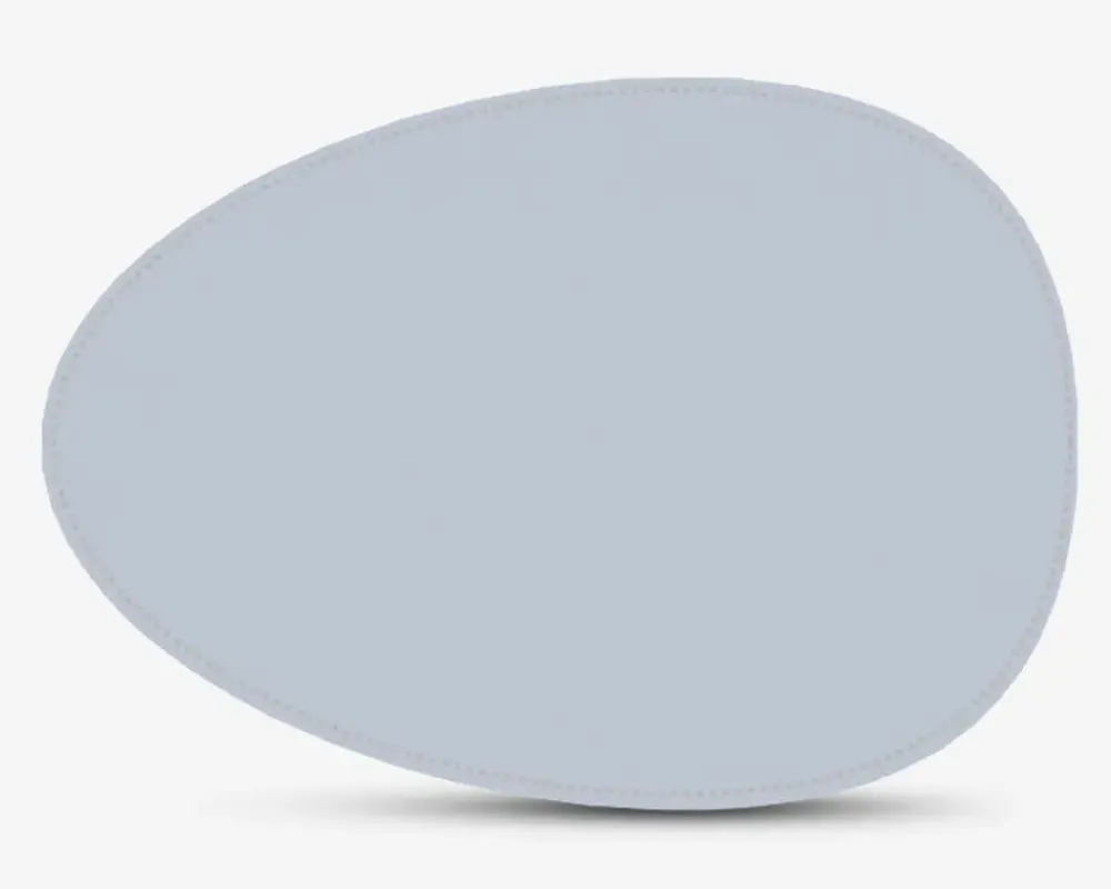 Clearance Daells Bolighus Dækkeserviet oval lys pu 42x33 cm Blå