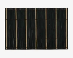 New Daells Bolighus Dækkeserviet Sort Bambus 45x30 cm