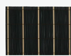 New Daells Bolighus Dækkeserviet Sort Bambus 45x30 cm