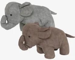 New Daells Bolighus Dørstopper Elefant Grå/Brun Ass.