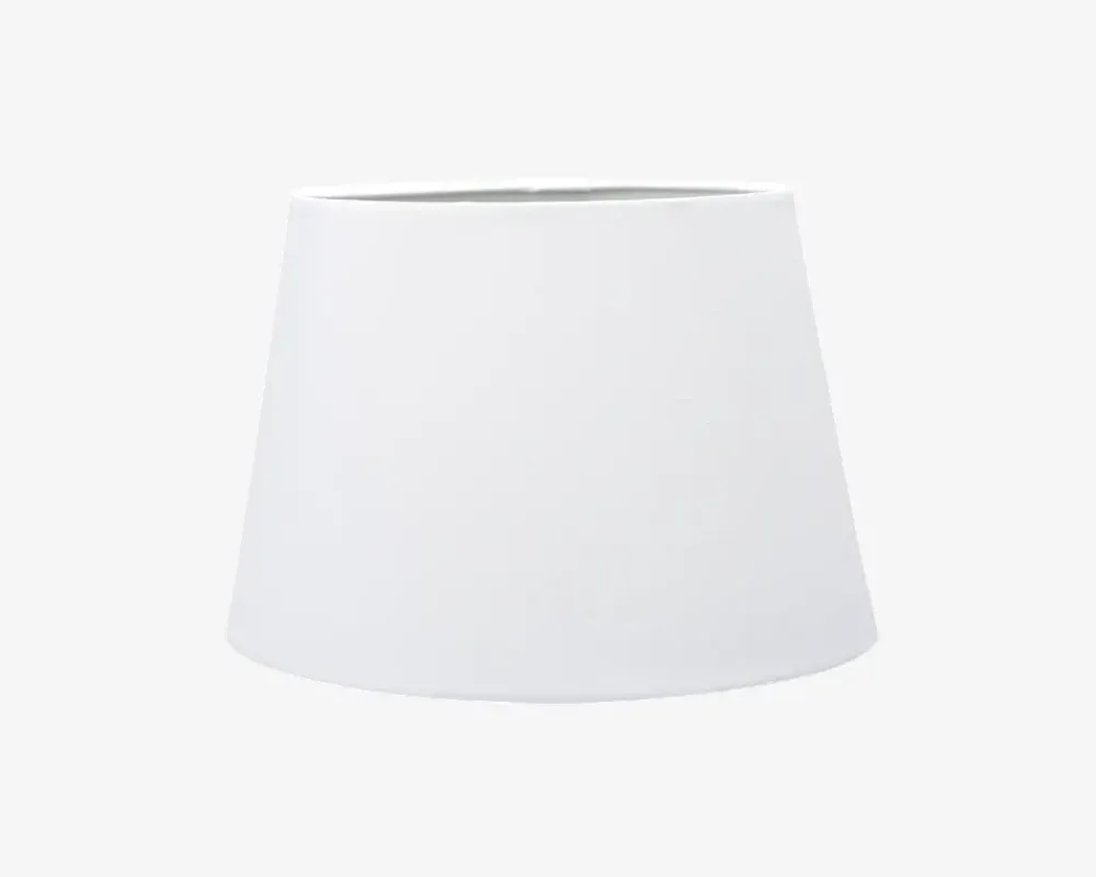 Outlet Daells Bolighus Drum Skærm H. 17 cm Hvid