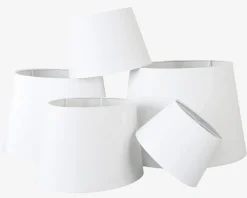 Outlet Daells Bolighus Drum Skærm H. 17 cm Hvid