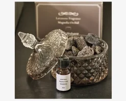 Daells Bolighus Duft diffuser med lavasten - Magnolia Orchid Brun