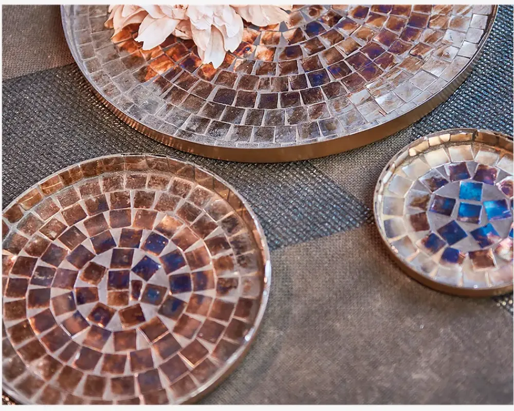 New Daells Bolighus Fad deko antique metal Ø.21 cm