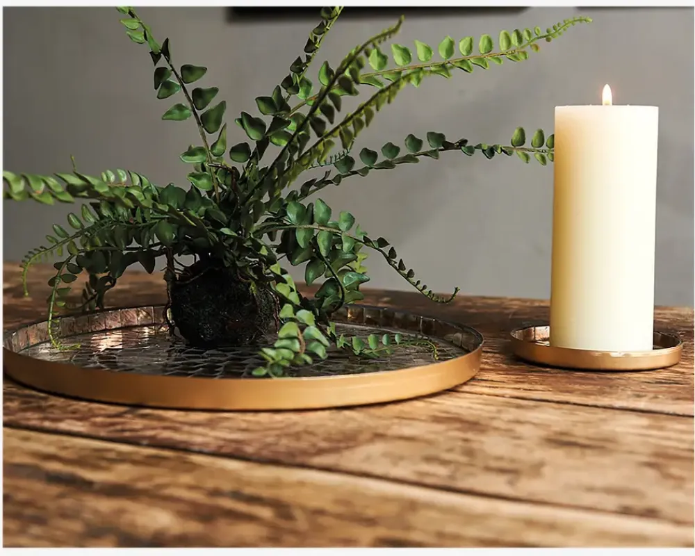 Outlet Daells Bolighus Fad deko antique metal Ø.13 cm