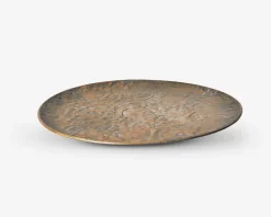 Clearance Daells Bolighus Fad deko struktur guld Ø.30 cm