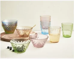 Sale Daells Bolighus Farvede Skåle Mosaic 4pk Ø.12cm