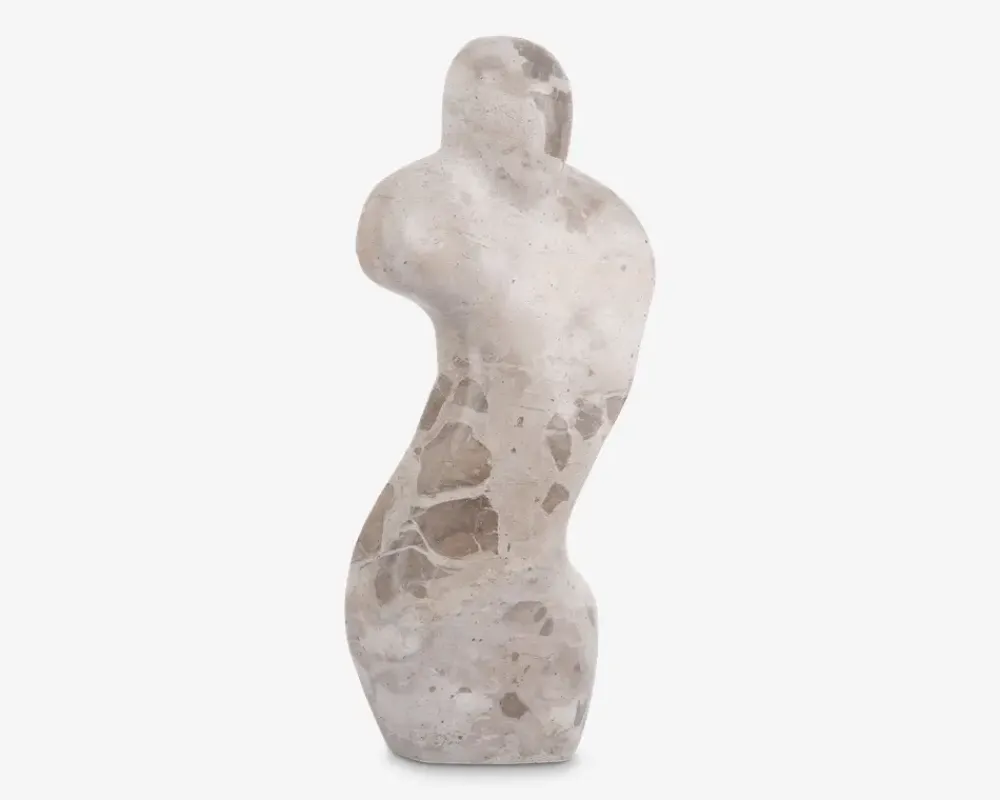 Online Daells Bolighus Figur female abstrakt H.23 cm Brun