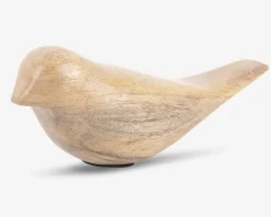 New Daells Bolighus Figur fugl lys natur H.9,5 cm