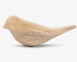 New Daells Bolighus Figur fugl lys natur H.9,5 cm