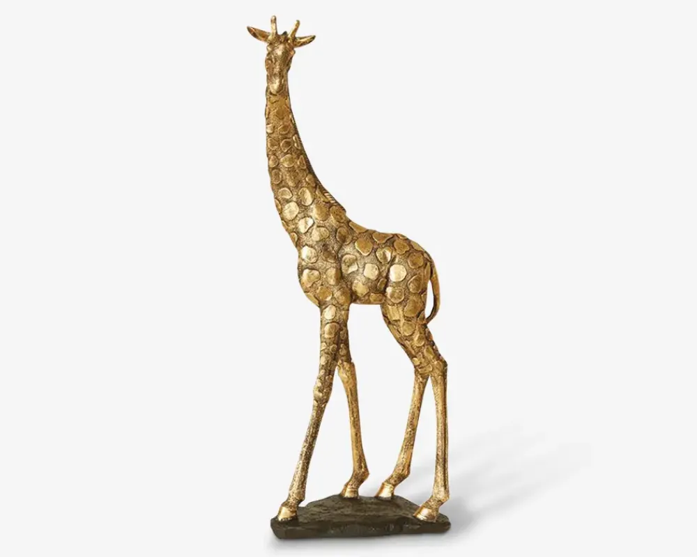 Daells Bolighus Figur Giraf på fod 17x46 cm