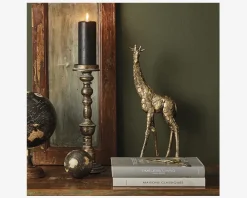 Daells Bolighus Figur Giraf på fod 17x46 cm