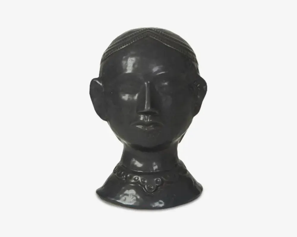 New Daells Bolighus Figur hoved keramik H.21 cm