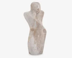 Daells Bolighus Figur male abstrakt H.23 cm Brun