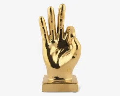 Sale Daells Bolighus Figur perfekt guldfarvet H.21 cm