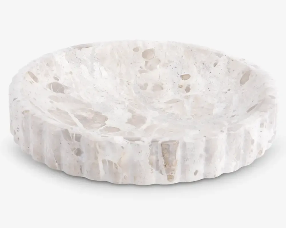 New Daells Bolighus Frugtskål marmor burn Ø.30 cm