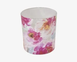 Clearance Daells Bolighus Fyrfadsstage Med Blomsterprint H. 10 cm