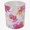 Sale Daells Bolighus Fyrfadsstage Med Blomsterprint H. 8 cm