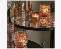 Daells Bolighus Fyrfadsstage rose Ø.9 cm