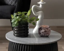 New Daells Bolighus Fyrfadsstage votive blended small Ø.8 cm Grå