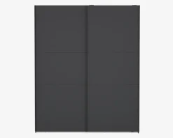 Online Daells Bolighus Garderobeskab Case grå B. 179 x H. 221 cm