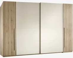 Hot Daells Bolighus Garderobeskab m. 2 låger og 2 Skydelåger