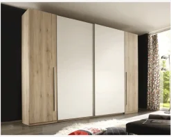 Hot Daells Bolighus Garderobeskab m. 2 låger og 2 Skydelåger