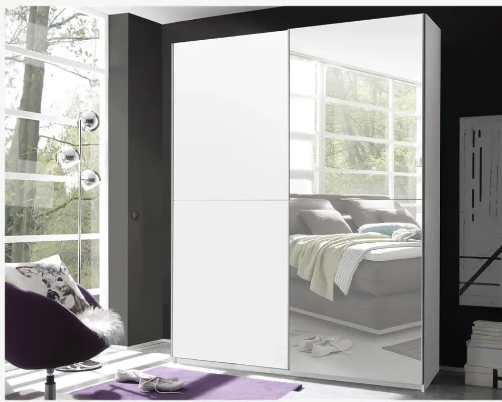 Daells Bolighus Garderobeskab m. 2 Skydedøre