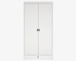 Hot Daells Bolighus Garderobeskab Madrid hvid med 2 låger