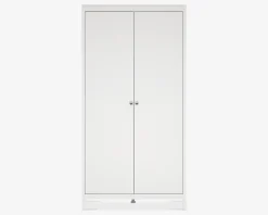 Hot Daells Bolighus Garderobeskab Madrid hvid med 2 låger