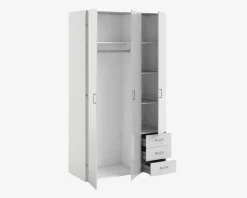 Clearance Daells Bolighus Garderobeskab Space m. 3 Låger og 3 Skuffer