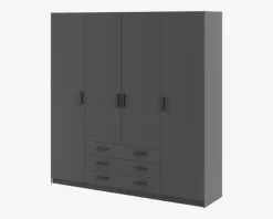 Sale Daells Bolighus Garderobeskab Sprint m. 4 Låger og 3 Skuffer