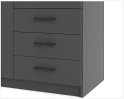 Sale Daells Bolighus Garderobeskab Sprint m. 2 Låger og 3 Skuffer