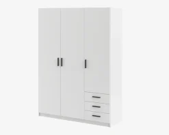 Clearance Daells Bolighus Garderobeskab Sprint m. 3 Låger og 3 Skuffer