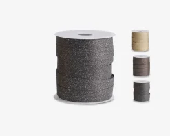 Clearance Daells Bolighus Gavebånd M. Glitter Grå/Brun