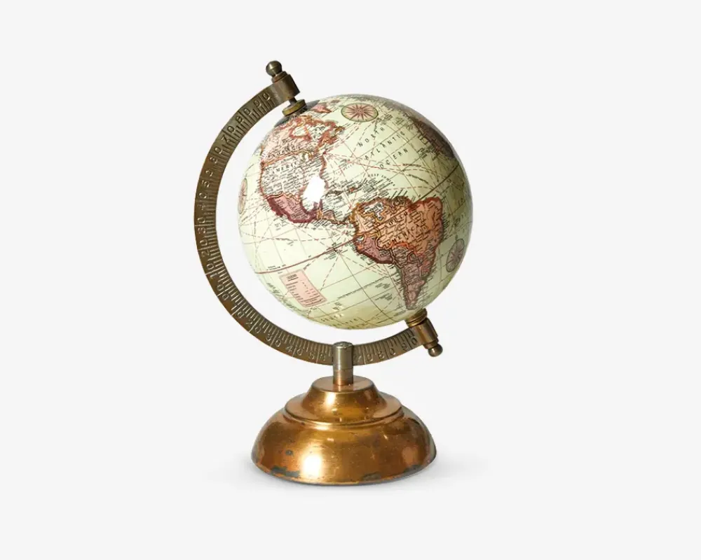 Discount Daells Bolighus Globus m/fod beige Ø.12xH.21 cm