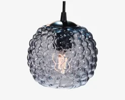 Sale Daells Bolighus Grape Pendant Ø.15 cm E27 Smoke Grå