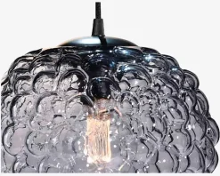 Sale Daells Bolighus Grape Pendant Ø.15 cm E27 Smoke Grå