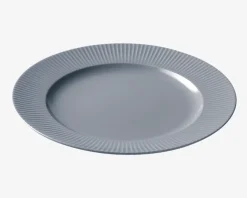 Best Daells Bolighus Groovy Midd. Tallerken 27 cm Grå