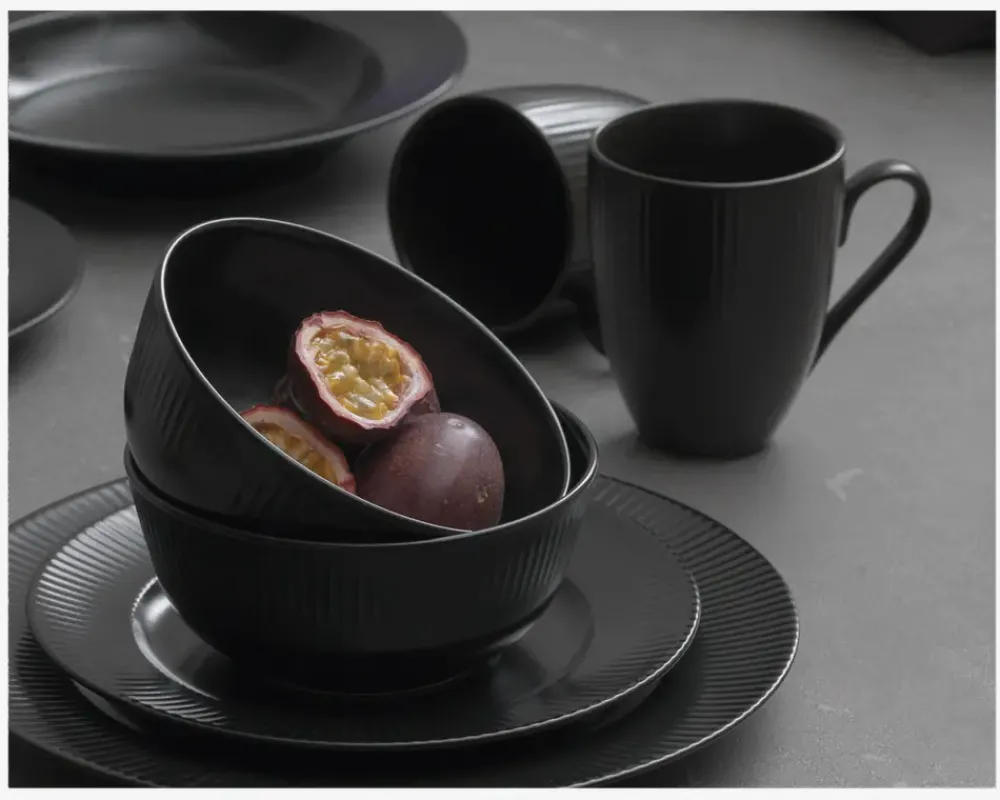 Discount Daells Bolighus Groovy Skål Ø14,5 cm Sort