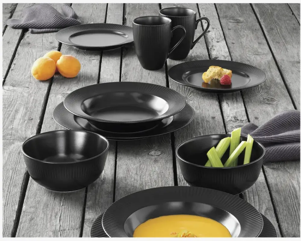 Discount Daells Bolighus Groovy Skål Ø14,5 cm Sort