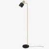 Outlet Daells Bolighus Gulvlampe Adam Sort H.153 cm
