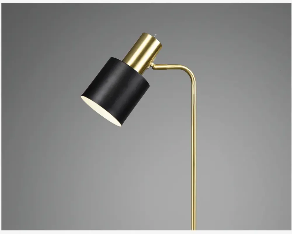 Outlet Daells Bolighus Gulvlampe Adam Sort H.153 cm