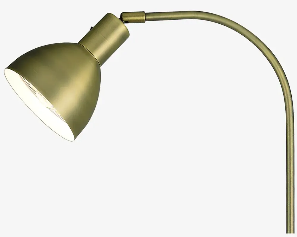 New Daells Bolighus Gulvlampe Angora H.110 cm Messing