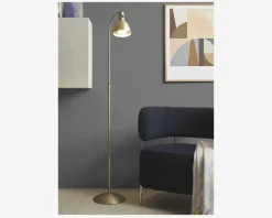 New Daells Bolighus Gulvlampe Angora H.110 cm Messing