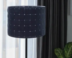 Online Daells Bolighus Gulvlampe filt vævet grå H.156 cm