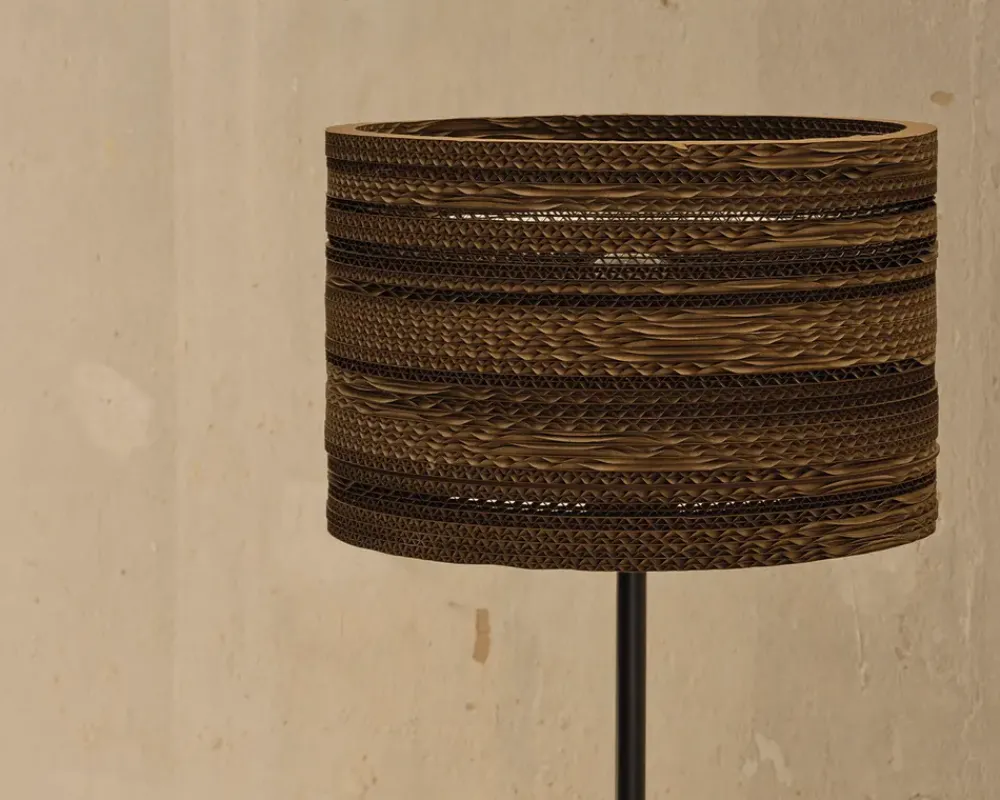 Clearance Daells Bolighus Gulvlampe genanvendt pap H.160 cm