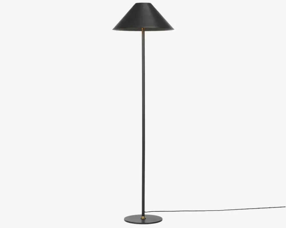 Best Daells Bolighus Gulvlampe Hygge H. 140 cm Sort