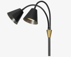 Discount Daells Bolighus Gulvlampe Hygge H. 135 cm Sort