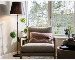 Best Daells Bolighus Gulvlampe Main Sort H.122,5 cm